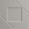 Ekena Millwork 19 5/8in. W x 19 5/8in. H Aubrey EnduraWall Decorative 3D Wall Panel Covers 2.67 Sq. Ft. WP20X20AEGBW - alternate 2